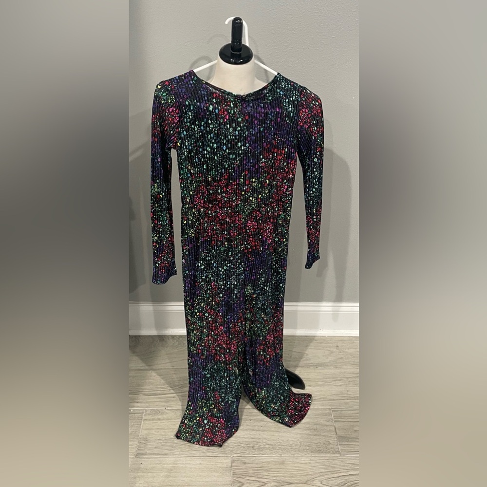 Multicolor Long Sleeve girls all in to one